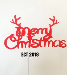 ECT 2018 Merry christmas paper topper thumbnail 1
