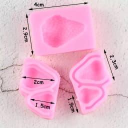 ECT 2033 3pcs Strawberry molds thumbnail 1