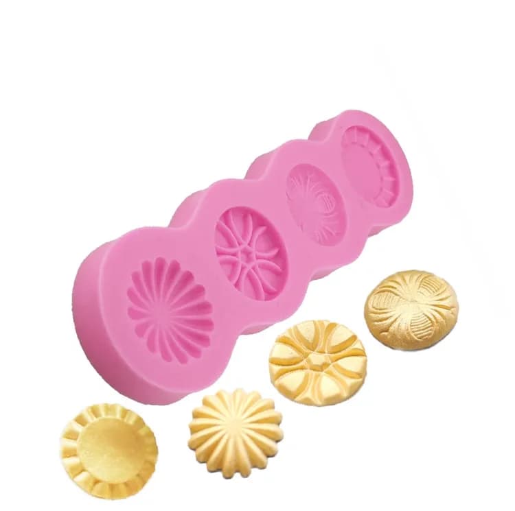 ECT 2035 4 Brooch Button mold image 1