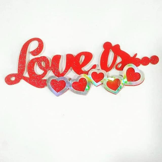 ECT 2041 Love paper topper