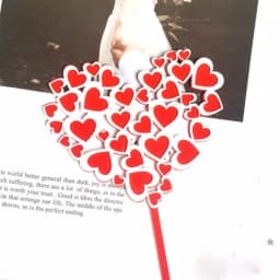 ECT 2042 Heart acrylic topper thumbnail 1