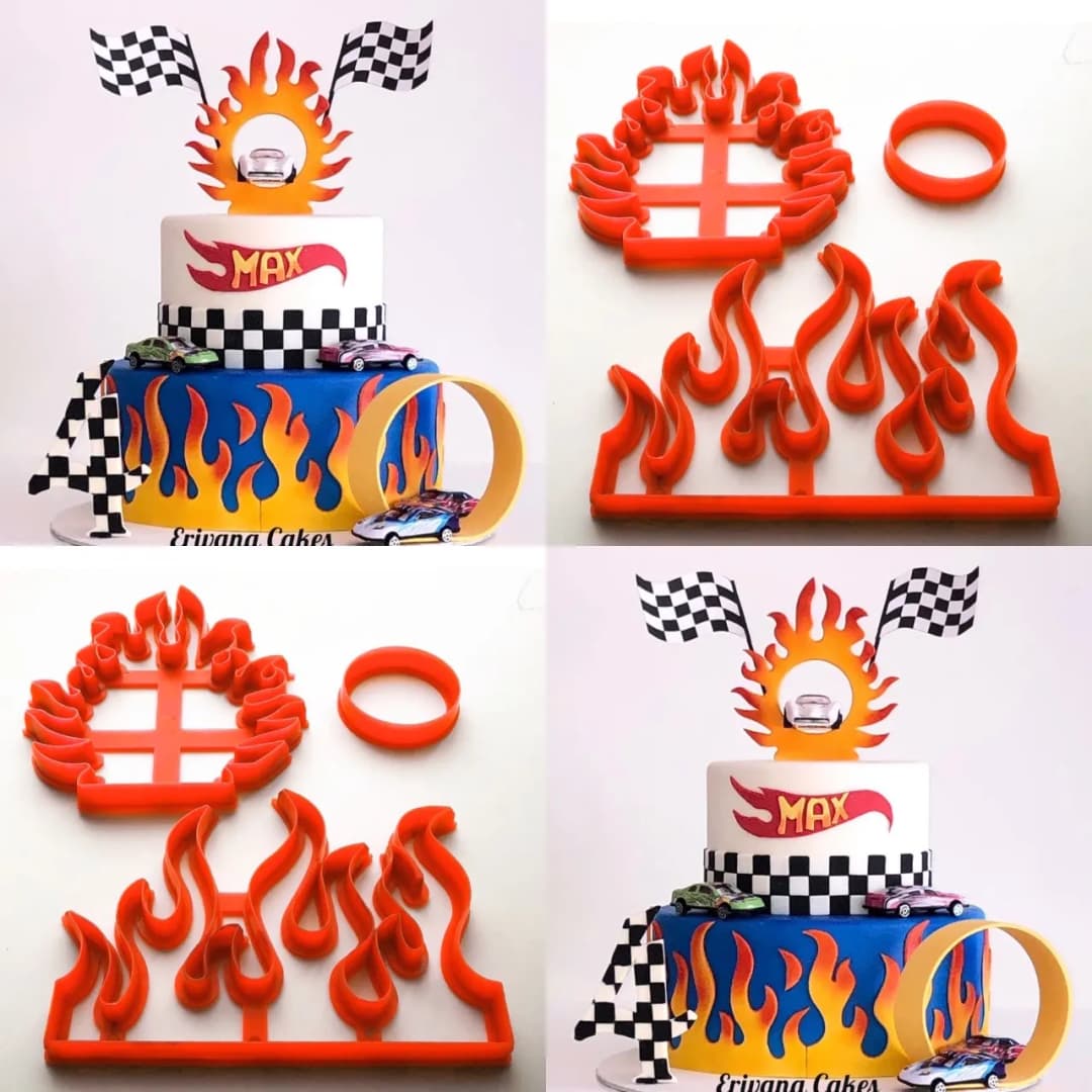 " ECT 2043 3pcs Fire Flame Cutter set" image 1