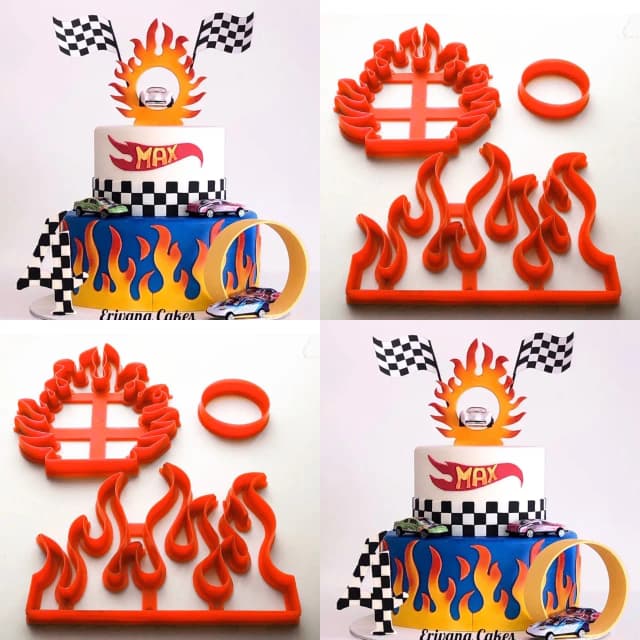 " ECT 2043 3pcs Fire Flame Cutter set"