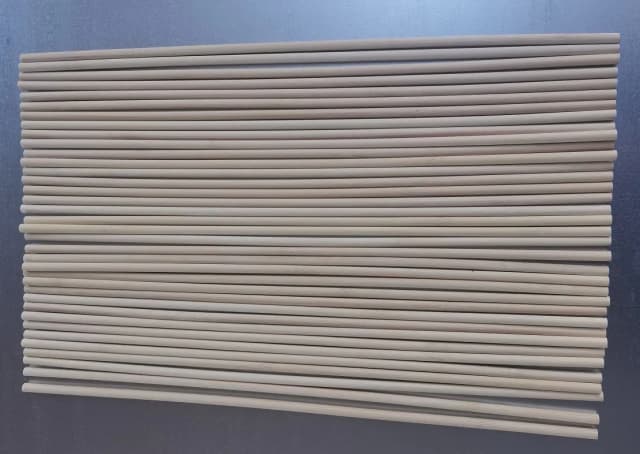 ECT 2062 12pcs Dowel Rods 1 Pk- 15 INCHES LONG