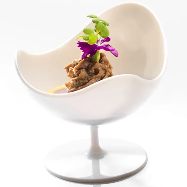 ECT 2073 WHITE Ball Chair dessert cups 10pcs