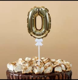 ECT 2075 Foil Cake Balloon #0 thumbnail 1