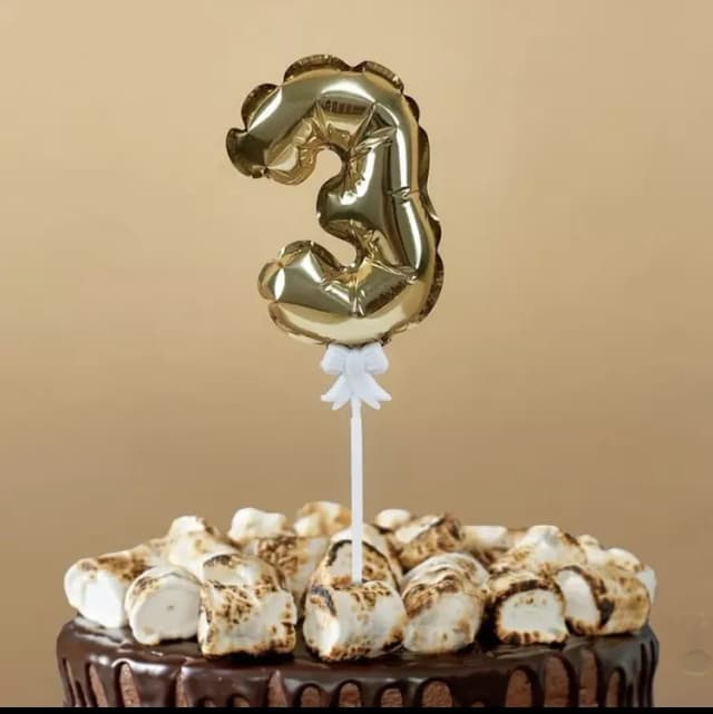 ECT 2078 Foil Cake Balloon #3