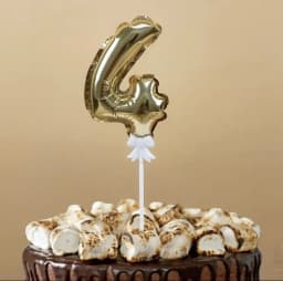 ECT 2079 Foil Cake Balloon #4 thumbnail 1