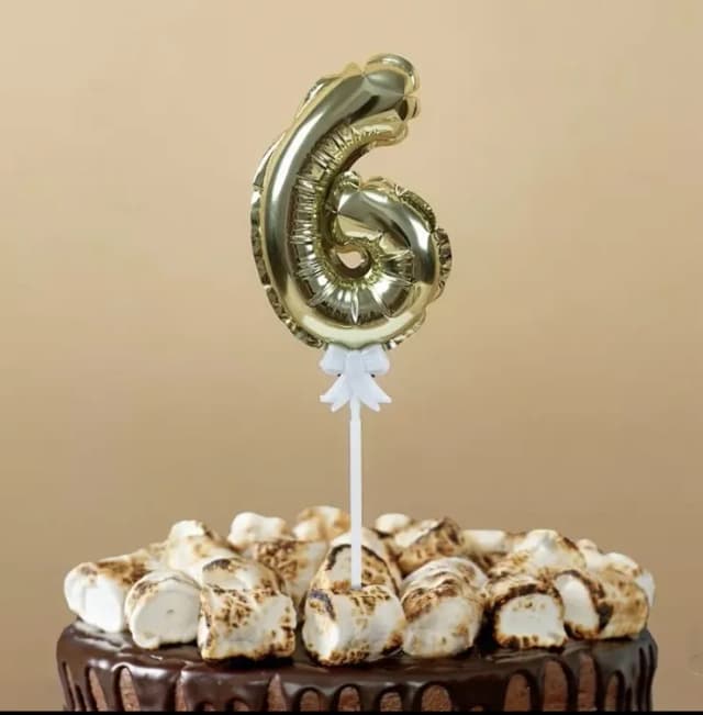 ECT 2081 Foil Cake Balloon #6