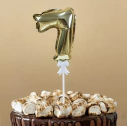 ECT 2082 Foil Cake Balloon #7 thumbnail 1
