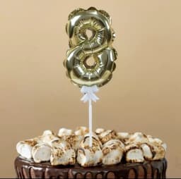 ECT 2083 Foil Cake Balloon #8 thumbnail 1