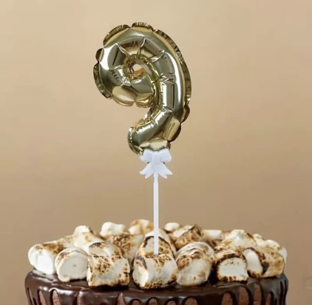 ECT 2084 Foil Cake Balloon #9