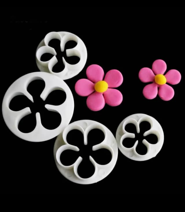 ECT 2098 4pcs Flower cutter set