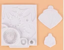 ECT 2110 Flower leaves silicone mold thumbnail 4