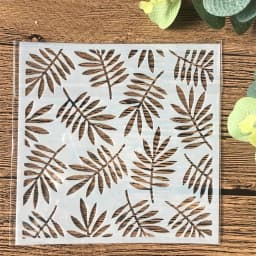 ECT 2120 Fern Leaves stencil thumbnail 1