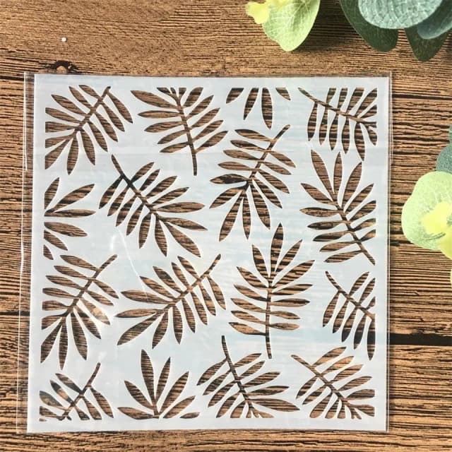 ECT 2120 Fern Leaves stencil