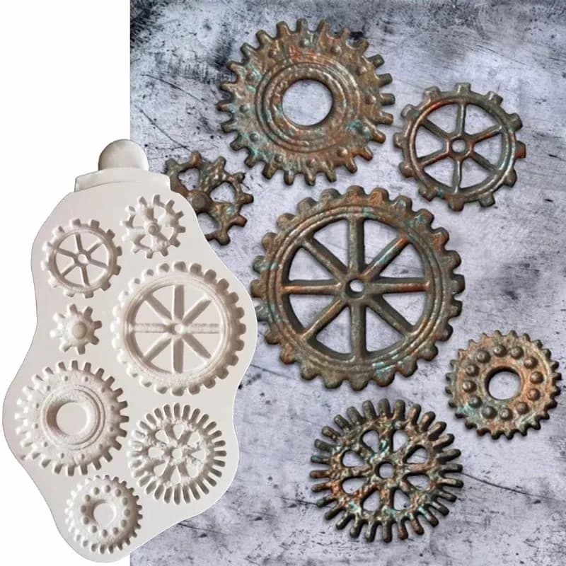 ECT 2125 Wheels silicone mold image 1