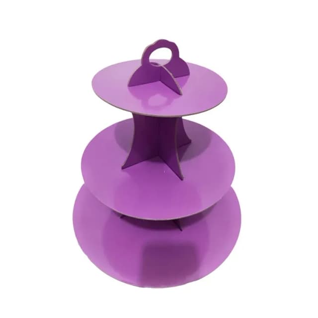 ECT 2139 Dark Lilac Cupcake Stand