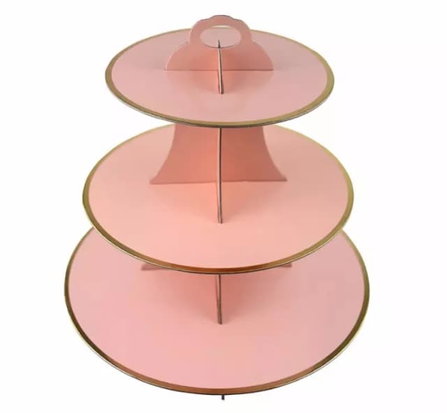 ECT 2140 Pastel Pink Cupcake Stand