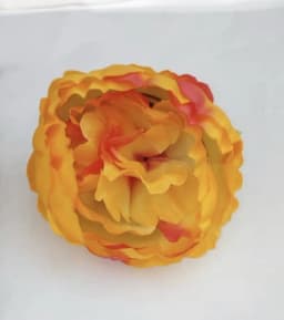 ECT 2206 Orange peony flower thumbnail 1