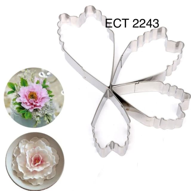 ECT 2243 4pcs peony cutter set