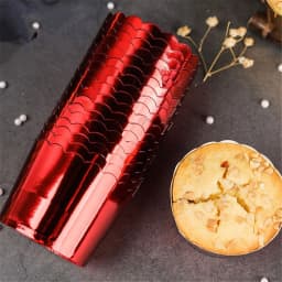 ECT 2305 Metallic red cupcake cup 50pcs Big thumbnail 1