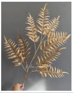 ECT 2707 Gold Fern leaves thumbnail 1