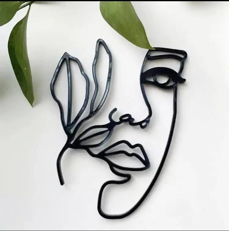 ECT 2900 Acrylic Silhouette topper BLACK image 1
