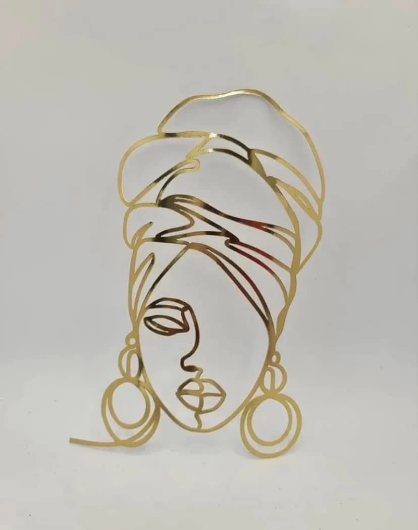 ECT 2901 ACRYLIC topper GOLD image 1