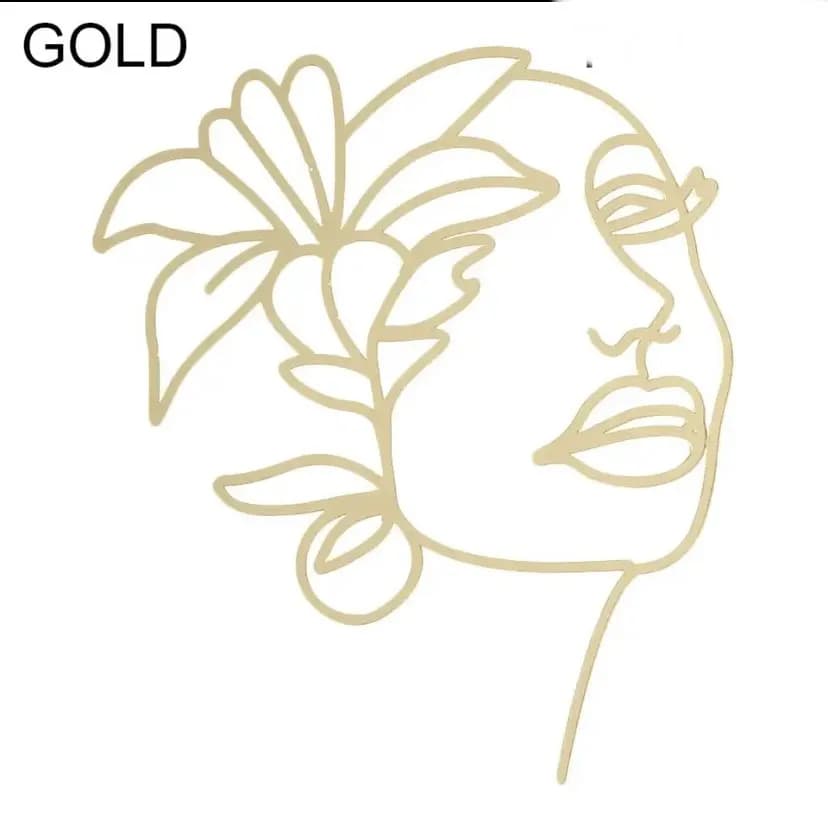 ECT 2907 ACRYLIC topper GOLD image 1