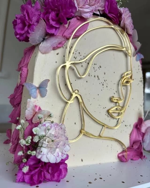 ECT 2911 ACRYLIC topper GOLD
