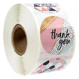 ECT 3060 Thankyou Sticker Roll thumbnail 1