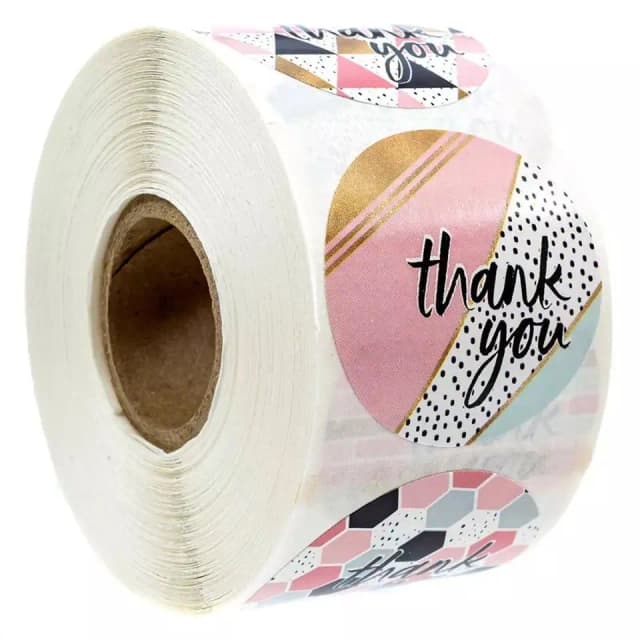 ECT 3060 Thankyou Sticker Roll