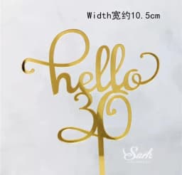ECT 3067 hello 30 topper thumbnail 1