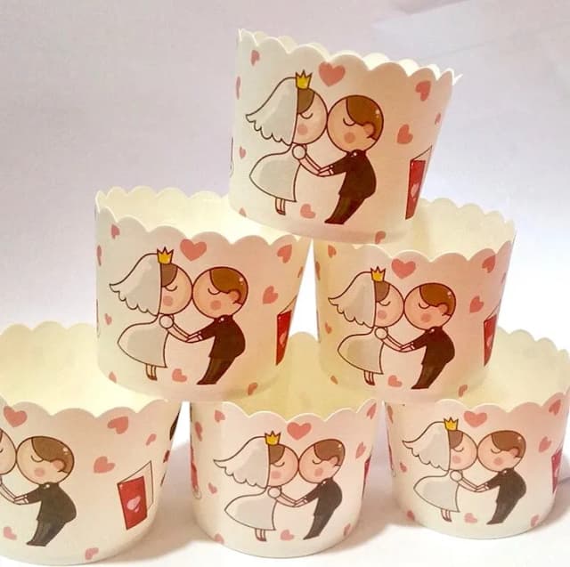 ECT 3069 couple cupcake cup medium