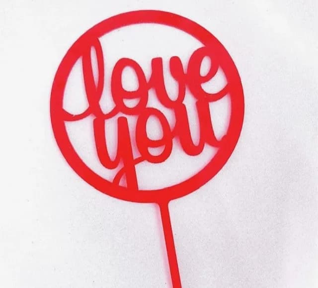 ECT 3084 Love You RED