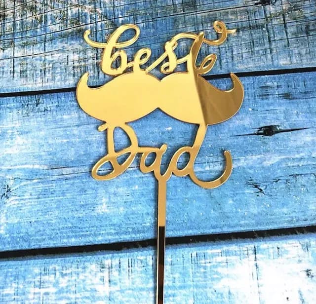 ECT 3092 Best dad topper