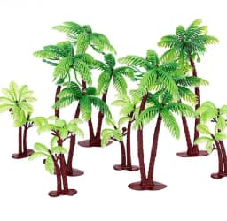 ECT 3946 Palm tree topper 13cm thumbnail 1