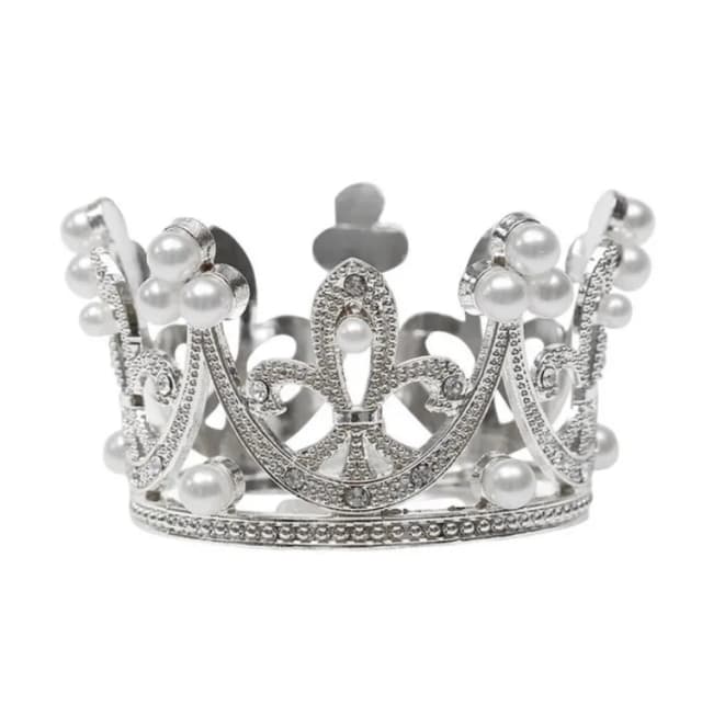 ECT 4118 Silver crown topper mid