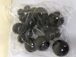 ECT 4358 20pcs Black ball topper thumbnail 1