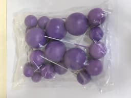 ECT 4361 20pcs Purple Ball Topper thumbnail 1