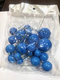 ECT 4368 Royal Blue 20pcs Ball Toppers thumbnail 1