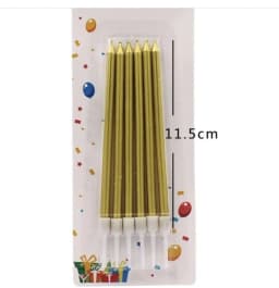 ECT 4922 6pcs long candle thumbnail 1