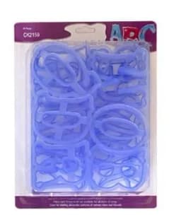 "ECt 4951 Large alphabet cutter" thumbnail 1