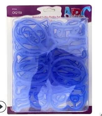 ECT 4953 medium Alphabet  cutter set