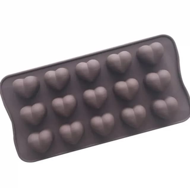ECT 4954 Plain Heart Chocolate mold