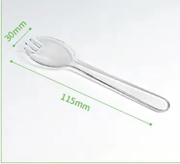 ECT 5216 Transparent Dessert Spoons 50pcs